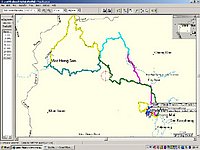 02 Tracks ridden N Thailand 2011.jpg