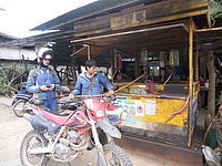 73 Heiko gassing up N Thailand 2011.jpg